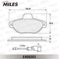 Колодки тормозные FIAT 500 07- / FIAT PANDA 10- пе