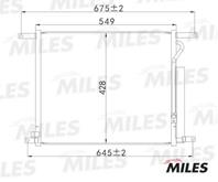 Конденсер CHEVROLET AVEO 1.4 08-