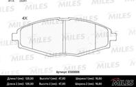 Колодки тормозные DAEWOO NEXIA/LANOS/MATIZ SOHC пе