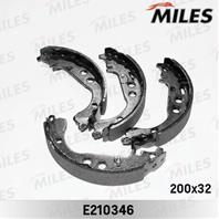 Барабанные тормозные колодки E210346 от производителя MILES
