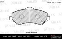 Колодки тормозные CHRYSLER VOYAGER/JEEP CHEROKEE/WRANGLER 07- перед.Ceramic