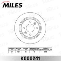 Диск тормозной HYUNDAI i10 1.1 08-/KIA PICANTO 1.0-1.1 04- передний вент.D=241мм