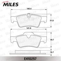 Колодки тормозные MERCEDES-BENZ W164 ML 05>/W251 R