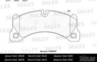 Колодки тормозные (Смесь CERAMIC) PORSCHE CAYENNE 10- передние (TRW GDB2004) E500487