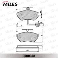 Колодки тормозные AUDI A4 99>01/PASSAT 97>01 с датчиком передние Ceramic