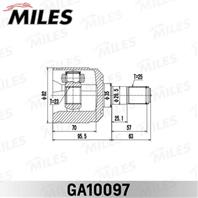 ШРУС MITSUBISHI SPACE RUNNER 91-98 внут. GA10097
