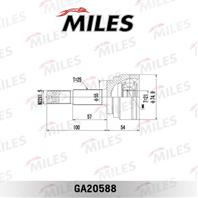 Шрус nissan almera n16 00-06 нар. -abs ga20588