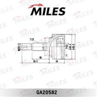 Шрус toyota auris e150/corolla x e150 1.3-1.6 06- нар. ga20582