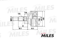 ШРУС RENAULT MEGANE I/CLASSIC/SCENIC 1.4-2.0 96-03 нар. +ABS