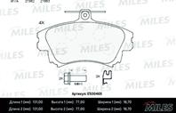 Колодки тормозные Ceramic MITSUBISHI CARISMA 95-06