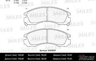 Колодки тормозные Ceramic MITSUBISHI OUTLANDER 03>