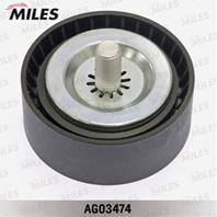 Ролик ремня приводного OPEL/GM 2.0D/2.2D 10- AG03474