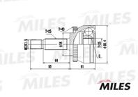 ШРУС VOLVO S40/V40 1.6-2.0 96-00 нар.(ABS) GA20508