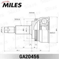 toyota avensis verso 2.0d 01- . (abs) ga20456