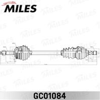 Привод в сборе OPEL CORSA 1.2-1.7D 93-01 лев. (ABS