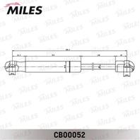 Амортизатор кр. багажника RENAULT DUSTER