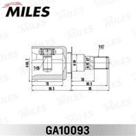 ШРУС NISSAN PATHFINDER R51M 2005-2013  внут. GA10093