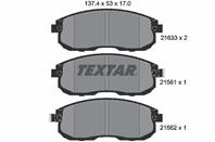 Колодки тормозные дисковые передние 2156101 от компании TEXTAR