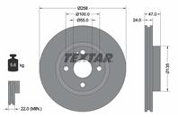 Диск тормозной передний вентилируемый