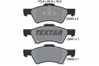 Колодки тормозные дисковые передние 2364001 от компании TEXTAR