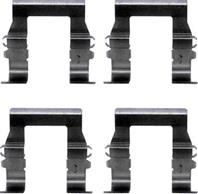 Монтажный комплект тормозных колодок