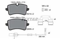 Колодки передние Audi a4 (b9) 2015-&gt/a8 iii 09-&gt