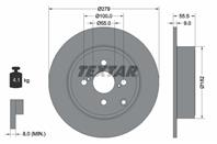 92126303_диск тормозной задний! Toyota Corolla 1.8/2.0D-4D 01&gt