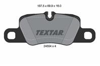 Колодки тормозные дисковые задние 2455401 от компании TEXTAR