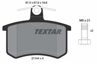 Колодки тормозные дисковые задние 2114401 от фирмы TEXTAR