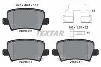 [2408601] TEXTAR КОМПЛЕКТ ТОРМОЗНЫХ КОЛО