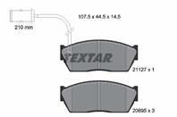 20895/14.5mm/Торм.колодки пер.Honda Civic 1.5 83-87