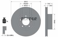 [92176103] TEXTAR ТОРМОЗНОЙ ДИСК
