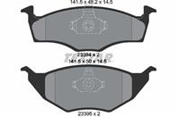 Колодки торм. VW LUPO 99&gt перед.к-т