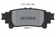 Тормозные колодки задние lexus is iii 13&gt