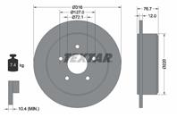 Диск тормозной задний JEEP WRANGLER II (TJ) 2 8 CRDi 96-08 / WRANGLER III (JK) 2 8 CRD/3 8 07-