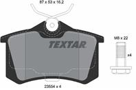 Колодки тормозные дисковые задние 2355406 от производителя TEXTAR