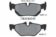 Колодки тормозные дисковые задние 2392701 от производителя TEXTAR