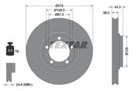 Диск торм. HYUNDAI H-1/STAREX перед. вент. . 1 шт (min 2 шт) 275mm