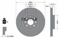 92145803_диск тормозной передний! fiat grande pun