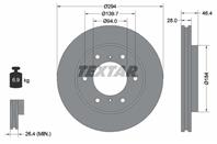 92180203_диск тормозной передний! Mitsubishi Colt  Smart ForFour 1.1-1.5D 04&gt