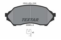 Колодки тормозные дисковые Mazda 323 1.4-1.5 98- [