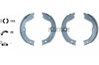 Барабанные тормозные колодки задние 91062700 от фирмы TEXTAR