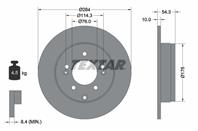 92166600_диск тормозной задний! Hyundai Sonata V 3.3 05&gt