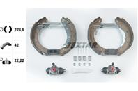 Комплект барабанных тормозных колодок sh