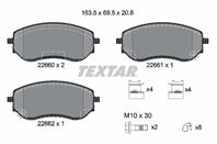 Колодки пер. MERCEDES X-CLASS (470)