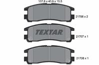 Колодки тормозные дисковые задние 2170602 от фирмы TEXTAR