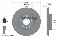 92083803_диск тормозной передний! vw t4 2.0-2.4d