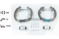 Комплект барабанных тормозных колодок sh