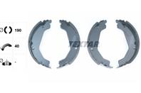 Барабанные тормозные колодки 91068400 от производителя TEXTAR