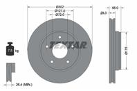 Диск тормозной JEEP WRANGLER II (TJ) 96-  WRANGLER III (JK) 07-